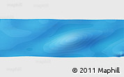 Political Panoramic Map of the area around 54° 33' 39" S, 108° 1' 30" E