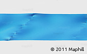 Shaded Relief Panoramic Map of the area around 54° 33' 39" S, 108° 52' 30" E