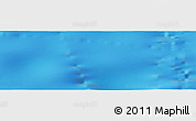 Physical Panoramic Map of the area around 54° 33' 39" S, 149° 40' 30" E