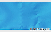 Physical 3D Map of the area around 54° 33' 39" S, 155° 37' 30" E