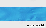 Physical Panoramic Map of the area around 54° 33' 39" S, 155° 37' 30" E