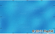 Physical Map of the area around 54° 33' 39" S, 93° 34' 29" E