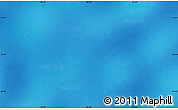 Shaded Relief Map of the area around 54° 33' 39" S, 93° 34' 29" E