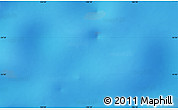 Physical Map of the area around 54° 56' 24" S, 106° 19' 29" E