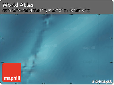 Satellite Map of the Area around 54° 56' 24" S, 10° 16' 30" E
