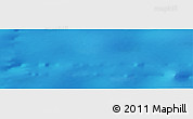 Shaded Relief Panoramic Map of the area around 54° 56' 24" S, 130° 7' 30" E