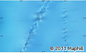Physical Map of the area around 54° 56' 24" S, 141° 10' 30" E