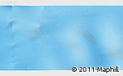 Physical 3D Map of the area around 54° 56' 24" S, 145° 25' 30" E