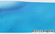 Physical 3D Map of the area around 54° 56' 24" S, 51° 55' 29" E