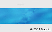 Shaded Relief Panoramic Map of the area around 54° 56' 24" S, 52° 46' 29" E