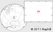 Blank Location Map of the area around 54° 56' 24" S, 54° 28' 30" E
