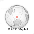 Where is the area around 54° 56' 24" S, 60° 25' 29" E located? Outline Map of the Area around 54° 56' 24" S, 60° 25' 29" E, rectangular outline