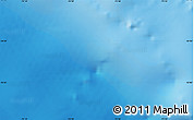 Physical Map of the area around 54° 56' 24" S, 73° 52' 30" W