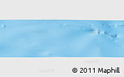 Physical Panoramic Map of the area around 54° 56' 24" S, 76° 34' 29" E