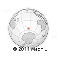 Outline Map of the Area around 54° 56' 24" S, 82° 31' 30" E, rectangular outline