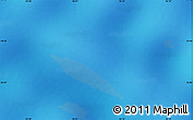 Physical Map of the area around 54° 56' 24" S, 96° 7' 30" E
