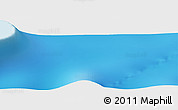Shaded Relief Panoramic Map of the area around 54° 56' 24" S, 99° 31' 30" E