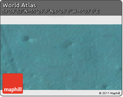 Satellite 3D Map of the Area around 55° 11' 31" N, 0° 4' 30" E
