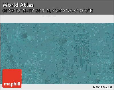 Satellite 3D Map of the Area around 55° 11' 31" N, 0° 4' 30" E