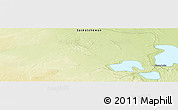Physical Panoramic Map of the area around 55° 11' 31" N, 108° 43' 29" W