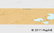 Political Panoramic Map of the area around 55° 11' 31" N, 108° 43' 29" W