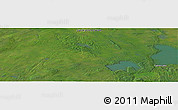 Satellite Panoramic Map of the area around 55° 11' 31" N, 108° 43' 29" W