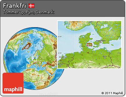 Physical Location Map of Frankfri