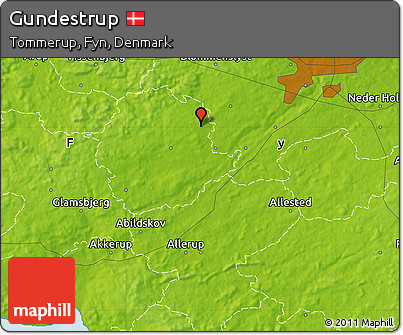 Physical Map of Gundestrup