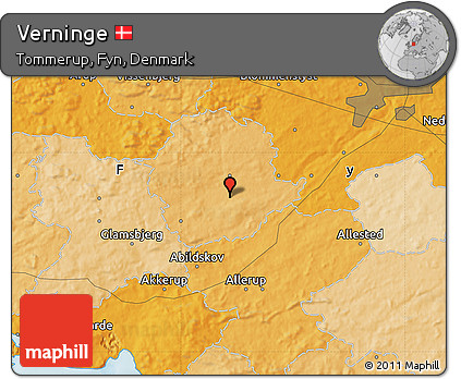 Political Map of Verninge