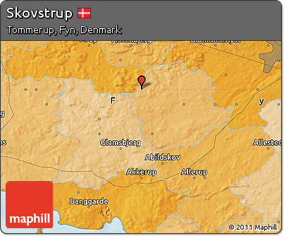 Political Map of Skovstrup