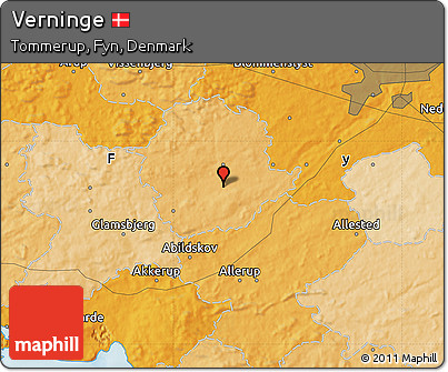 Political Map of Verninge