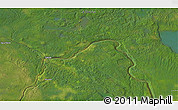 Satellite 3D Map of the area around 55° 11' 31" N, 113° 49' 29" W