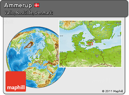 Physical Location Map of Ammerup