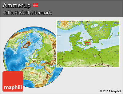 Physical Location Map of Ammerup