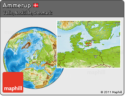 Physical Location Map of Ammerup