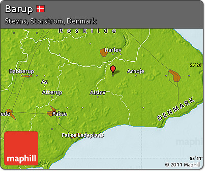 Physical Map of Barup