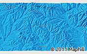 Political 3D Map of the area around 55° 11' 31" N, 130° 7' 30" E
