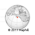 Outline Map of the Area around 55° 11' 31" N, 147° 49' 29" W, rectangular outline