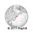 Outline Map of the Area around 55° 11' 31" N, 148° 49' 29" E, rectangular outline