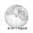 Outline Map of the Area around 55° 11' 31" N, 149° 31' 30" W, rectangular outline