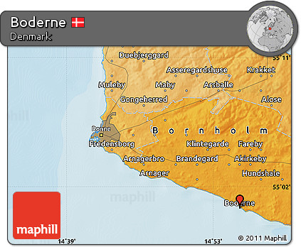 Political Map of Boderne