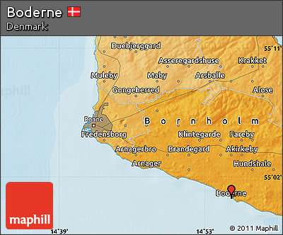 Political Map of Boderne