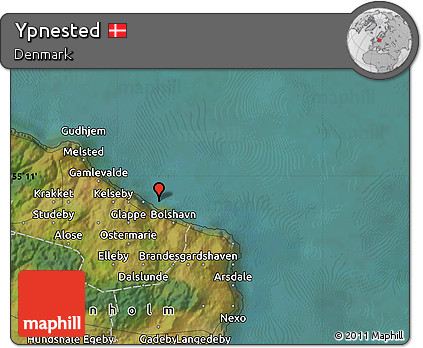Satellite Map of Ypnested
