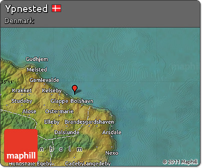Satellite Map of Ypnested