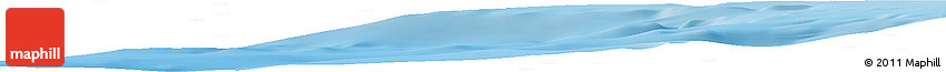 Physical Horizon Map of the Area around 55° 11' 31" N, 168° 13' 29" W