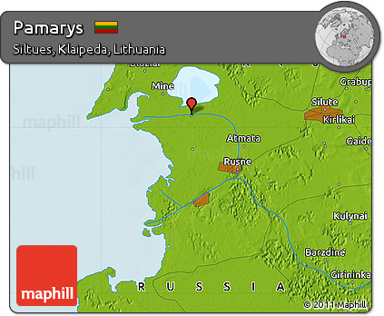 Physical Map of Pamarys
