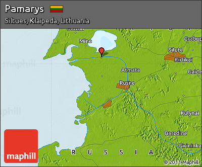 Physical Map of Pamarys