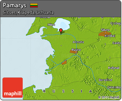 Physical Map of Pamarys