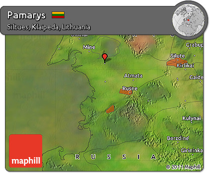 Satellite Map of Pamarys