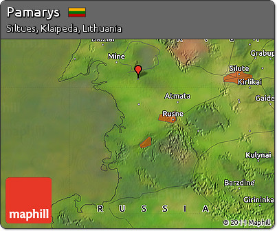 Satellite Map of Pamarys